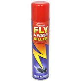 Cleenol - Fly and Wasp Killer Aerosol Spray - 300ml - Continental Food Store